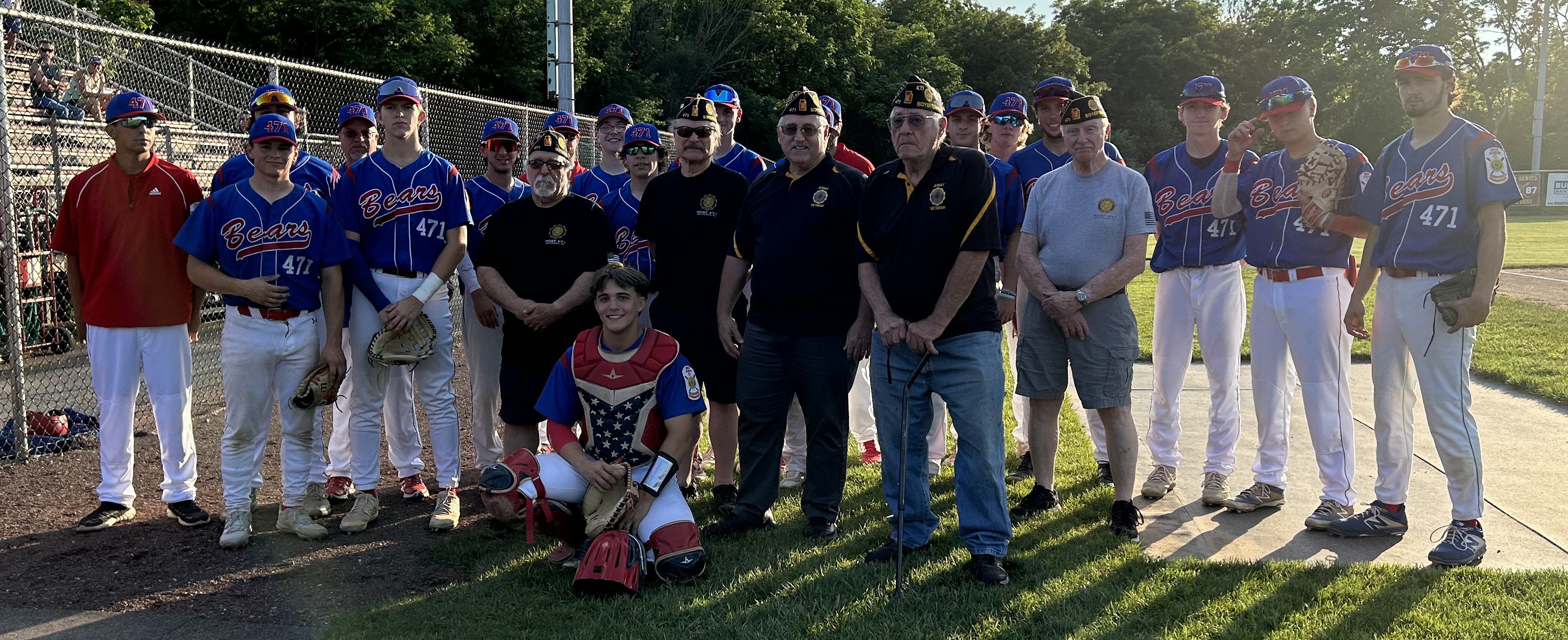 2024 Bears with Legion members